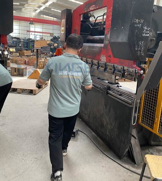 Hebei Yingbo Safe Boxes Co., Ltd linia produkcyjna producenta