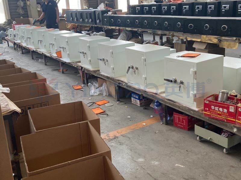 Hebei Yingbo Safe Boxes Co., Ltd linia produkcyjna producenta