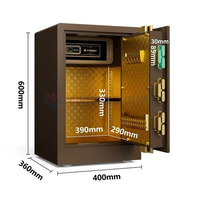 Solid Steel Home Safe Box cyfrowy zamek odcisków palców H600mm