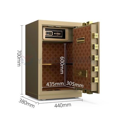 Solid Steel Smart Office Safe Box Biometryczny cyfrowy zamek odcisków palców YB/N7-70