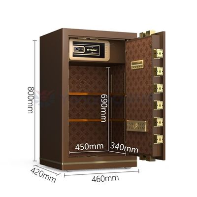 Podwójny alarm Smart Safe Box dla bezpieczeństwa biurowego H800mm YB/N7-80