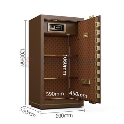 95 kg podwójny alarm biurowy, sejf z odciskami palców YB/N7-120