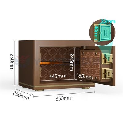 H250mm Elektroniczny zamek Biurowy sejf do zabezpieczeń