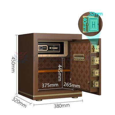 YB/N7-45 Elektroniczny cyfrowy zamek biurowy, sejf ze stali stałej 26±2kg