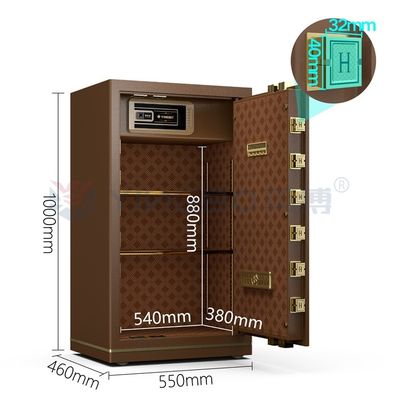H1000mm Stalowa zamka elektroniczna Luxury Office Safe Box For Security YB/N7-100