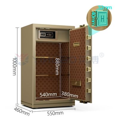 Cyfrowy elektroniczny zamek Luxury Safe Box For Office Security YB/N7-100