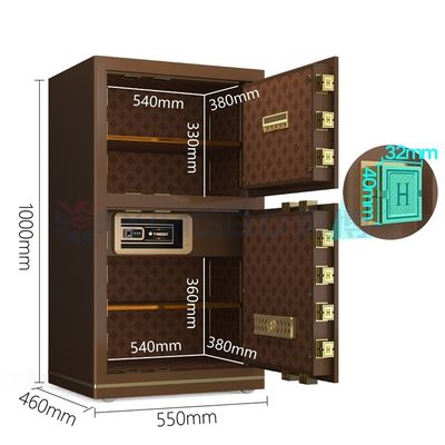 Solid Steel Luxury Smart Electronic Office Safe Box For Security YB/N7-100D Wykorzystuje się w tym celu:
