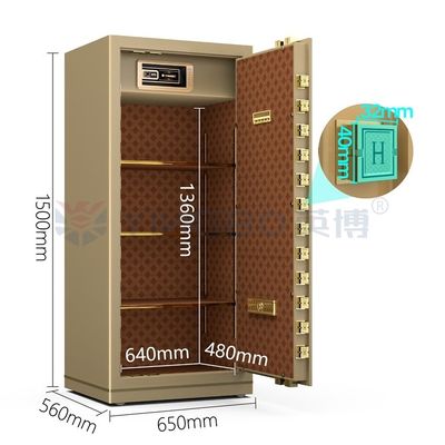 Złożona stal cyfrowa elektroniczna zamka skrytka biurowa YB/N7-150