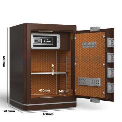 2.5 Cu Ft Biometryczny zamek odcisków palców Dom sejf antykradztwo YB/N6-68