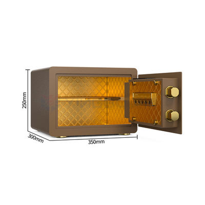 Bezpieczne rzeczy Wewnętrzny rozmiar OEM Solid Steel Safe Box For Home