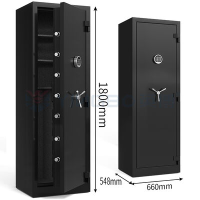 Large Gun Secure Box Gun Safe Box Protect Firearms Fire Resistant Safe Box