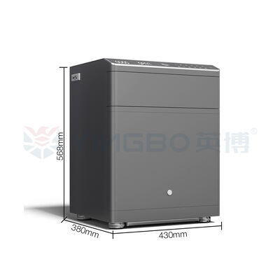 Biometryczny sejf z odciskami palców, konstrukcja ze stali stałej dla bezpieczeństwa domu