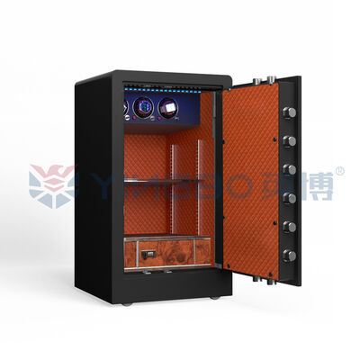 Jewellery Watch Box Velvet Jewelry Gift Box Coffre-fort Multi Functional Red Black Jewelry Safe Box