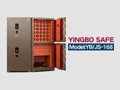 H1680mm Biżuteria Zegarek Winder Skrzynka bezpieczna Podwójny alarm