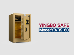 YB/RS-60 odciski palców zamek dom sejfy złoty
