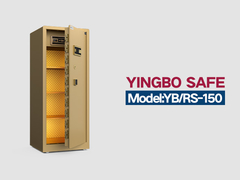 YB/RS-150 odciski palców zamek dom sejfy złoty