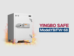 YB/FW-68 ognioodporny sejf biały