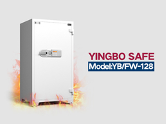 YB/FW-128 ognioodporny sejf biały