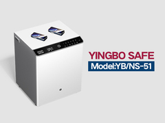 YB-NS - stolik nocny ze stali stałej biały