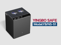 YB-NS - stolik nocny ze stali stałej, szary