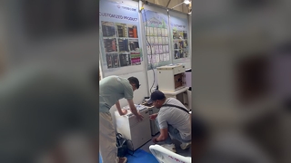 Sejf Yingbo debiutuje na targach Horgos Border Port Trade Expo 2026, pełnych gości w dniu otwarcia
